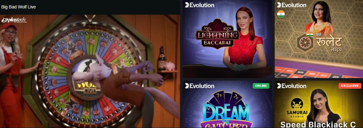 Bons Casino Live Dealers