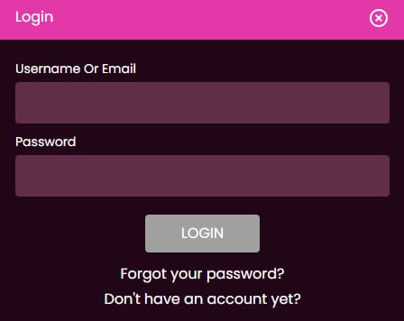 LuckyNiki Login Process