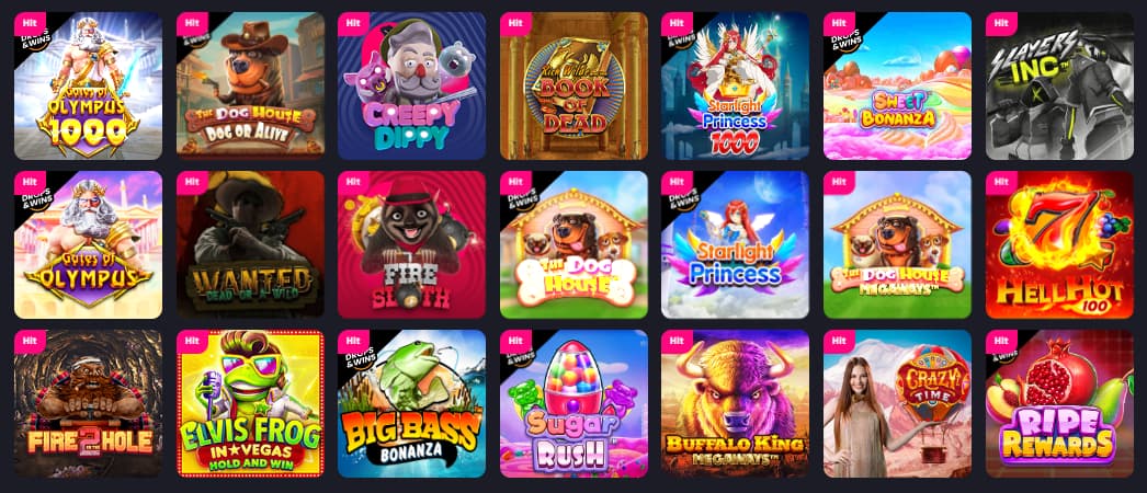 Spinarium Casino Games 