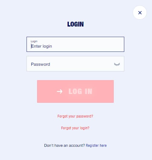 Login Steps