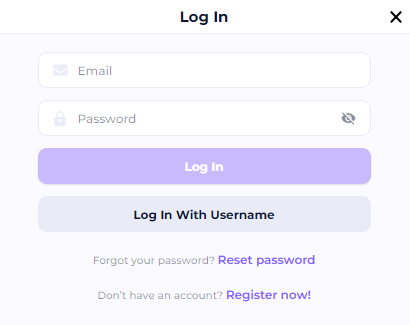 Light Casino Login Steps